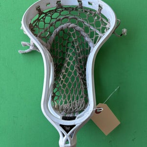 White ECD Lacrosse Mirage 2.0 Strung Head