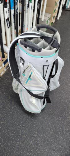 Used Taylormade ORGANIZER Womens Cart Bag White 11497-C000152828