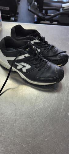 Used Ringor PITCH TOE 7.5 MOLDED BB/SB Cleats Black Senior 7.5 11497-S000152815
