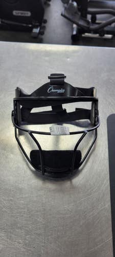Used Champion Sports FACE MASK BB/SB Fielders Mask Black One Size 11497-S000152796