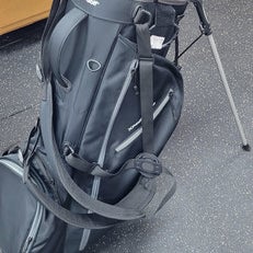 Used ONE WITH GOLF X PRESS 3.5 4 WAY Mens Stand Bag Black 11497-S000152781