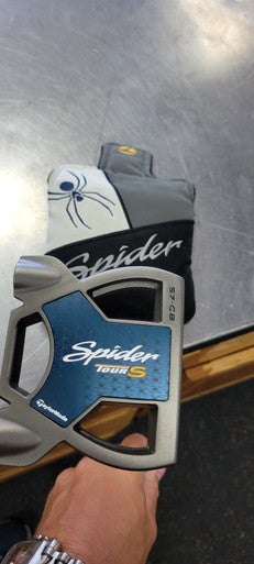 Used Taylormade SPIDER TOUR S COUNTERBALANCE Mens Putter RH 11497-S000152775