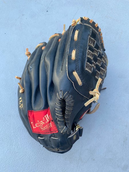 Black Louisville Slugger Player Series HBG40 RH Infield Baseball Glove 10.5" (Used)