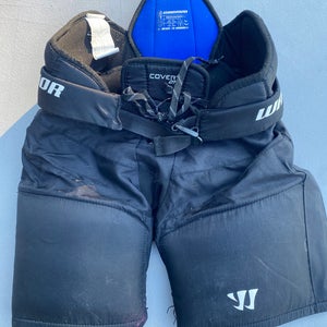 Black Youth Medium Warrior Covert Hockey Pants (Used)