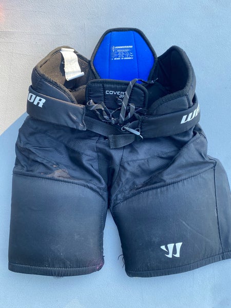 Black Youth Medium Warrior Covert Hockey Pants (Used)