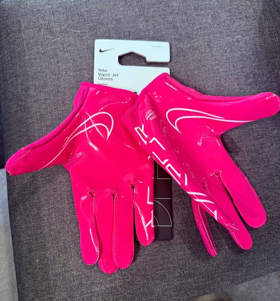 Pink Adult Medium Nike Vapor Jet Gloves (New) | SidelineSwap | Buy