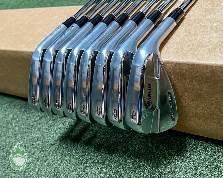 Srixon ZX7 MK II/Z-Forged II Combo Forged Irons 3-PW S400 Stiff Steel Golf Set