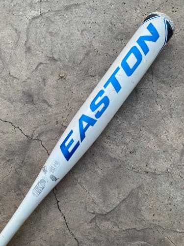 White Easton Ghost Alloy Bat (-11) Alloy 18 oz 29" (Used)
