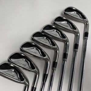 Cleveland Launcher 2009 Iron Set 6-PW+DW+SW Launcher Regular Steel Mens RH