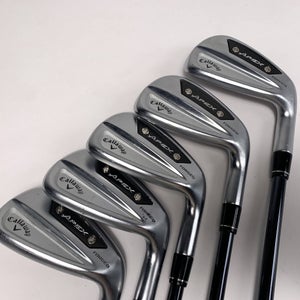 Callaway Apex Ai300 Iron Set 7-PW+AW Recoil Dart 70g Regular Graphite Mens RH