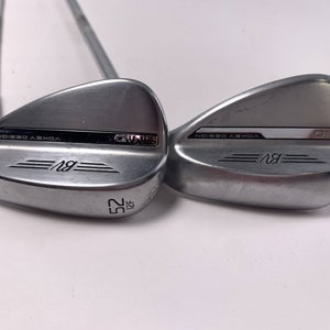 Titleist Vokey SM10 Tour Chrome Wedge Set 52* 12 | 56* 8 Wedge Steel Mens RH