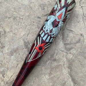 2023 DeMarini Voodoo Alloy Bat USABat Certified (-11) Alloy 18 oz 29" (Used)