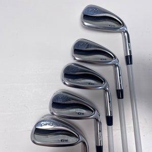 Ping G LE 3 Iron Set 8-PW+GW+SW Black Dot ULT 250 Ladies Graphite Womens RH