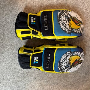 Yellow XL Adult Unisex Level Gloves (New)