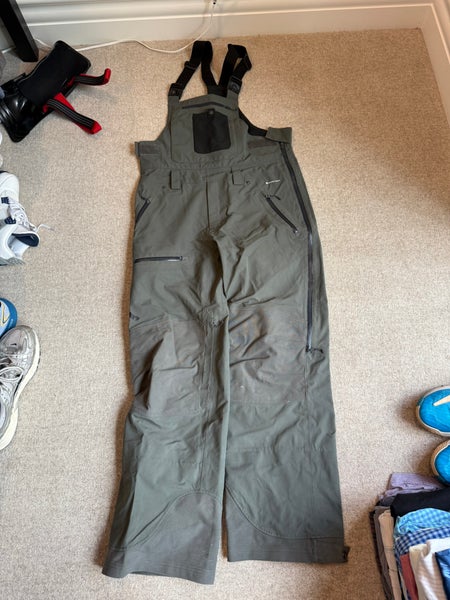 Gray Unisex Adult Medium Flylow Ski Pants (Used)
