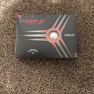 Callaway Diablo Tour Golf Balls - 1 Dozen - NEW
