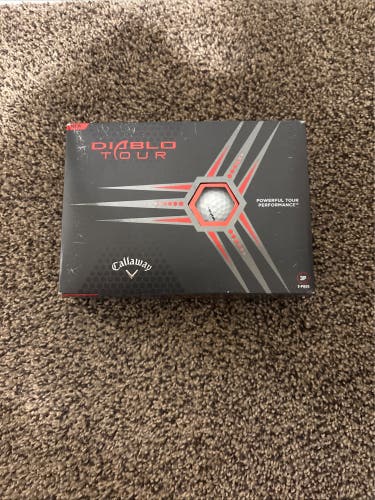 Callaway Diablo Tour Golf Balls - 1 Dozen - NEW