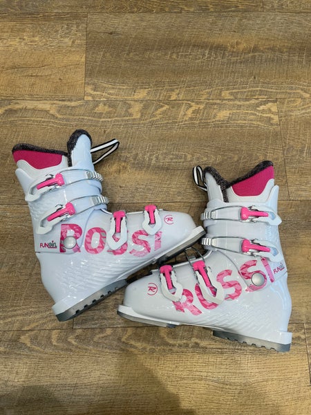 Mondo 24 & 24.5 Kid's Rossignol Fun Girl Ski Boots (Used)
