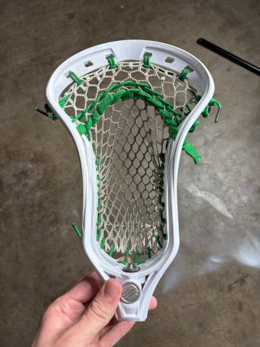 White Maverik Kinetik 2.0 Strung Head (Used)