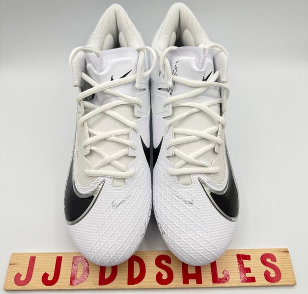 NEW Nike Vapor Edge Elite 2 Carbon Football Cleats FZ4268-100 Size 13 White Nike Vapor Edge Elite 2 Carbon White Silver FZ4268-100 Men main image 4