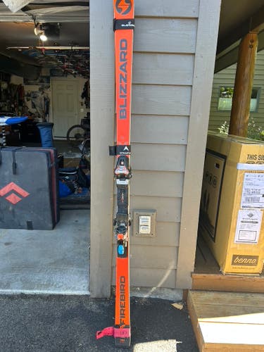 Blizzard Firebird 184 GS FIS ski with bindings