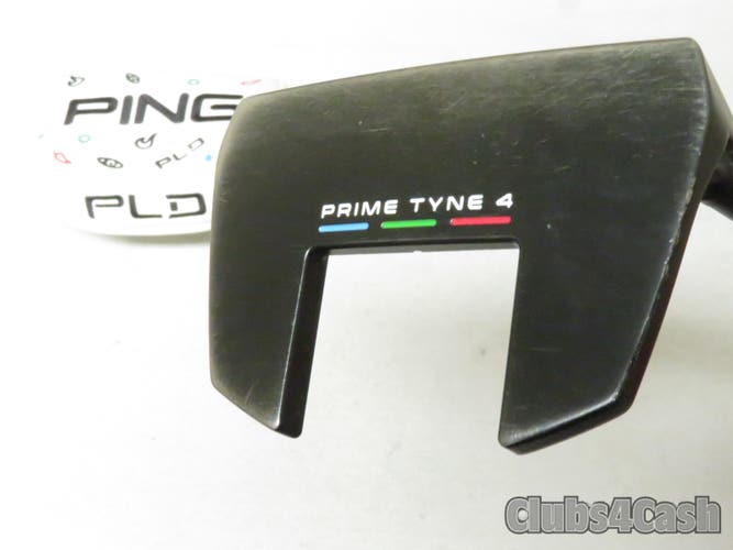 PING PLD Milled Prime Tyne 4 Stealth Putter Black Stepless 35" +Cover
