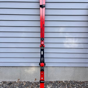 Racing 193 cm Atomic Redster FIS GS Skis With Bindings Max Din 16 (Used)