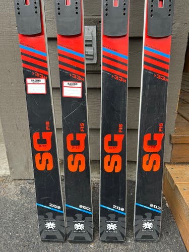 Blizzard FIS 202 cm Racing Skis Without Bindings (Used)