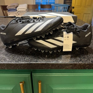 Men's Size M 10.0 (W 11.0) Adidas Adizero Electric Mid Top Molded Cleats (New)