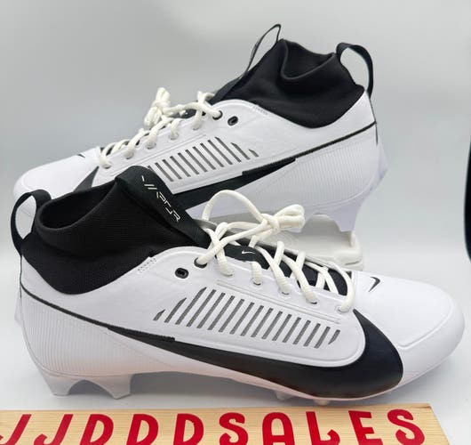 Nike Vapor Edge Pro 360 2 PE Football Cleats White Black FZ4266-100 Men’s 11 Wide

New Without Box