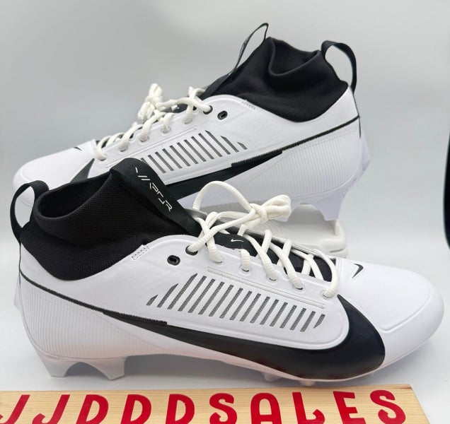 Nike Vapor Edge Pro 360 2 PE Football Cleats White Black FZ4266-100 Men’s 11 Wide

New Without Box