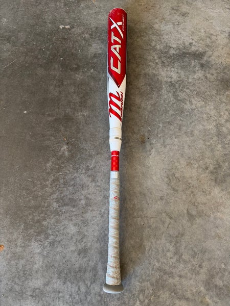 Marucci CATX Connect Hybrid BBCOR Certified Bat (-3) 29.5 oz 32.5" (Used)