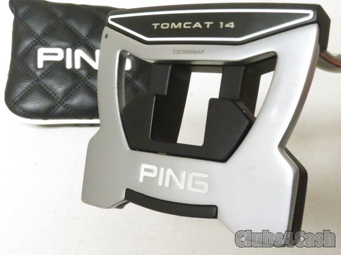 PING 2023 Tomcat 14 Putter Black Dot Adjustable 32-36 +Cover .. CLEAN