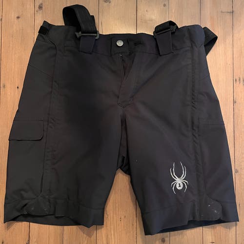 Black Small Men's Spyder Race Training Shorts (Used)