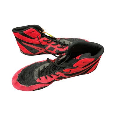 Used Asics Wrestling Shoes Red Senior 11.5 11859-S000024263