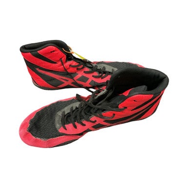 Used Asics Wrestling Shoes Red Senior 11.5 11859-S000024263