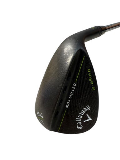 Used Callaway MD3 W GRIND Golf Wedge Mens RH Black 54 Degree 11835-S000198903