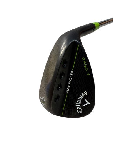 Used Callaway MD3 S GRIND Golf Wedge Mens RH Black 50 Degree 11835-S000198904