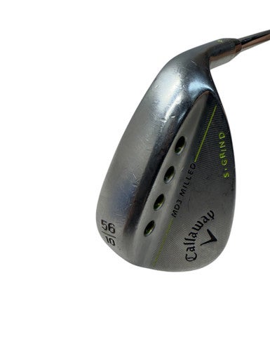 Used Callaway MD3 S GRIND Golf Wedge Mens RH Silver 56 Degree 11835-S000198905