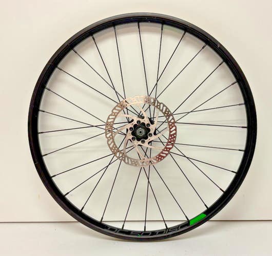 Shining Rims DC 50 Disc 28-Spoke Black Aluminum 24" Mountain Bike Front Wheel