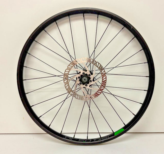 Shining Rims DC 50 Disc 28-Spoke Black Aluminum 24" Mountain Bike Front Wheel