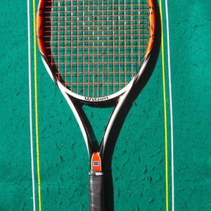 Wilson KFactor KSix-One 95 Pro Staff 6.0 332g 305mm Racquet L3 Strung 16x18 EXCL