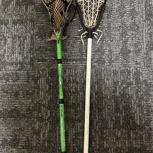 Two super rare vintage lacrosse sticks