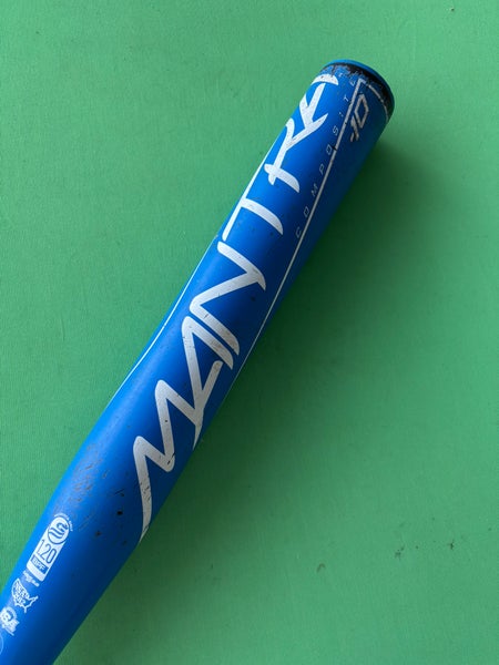 Blue 2021 Rawlings Mantra Composite Bat (-10) Composite 23 oz 33"