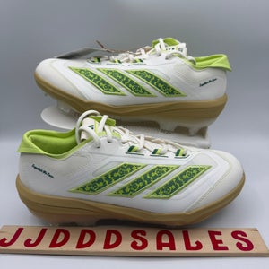 Adidas Adizero Impact TPU Baseball Cleats JQ8232 White Pulse Lime Men’s Sz 8 

New Without Box-Rare