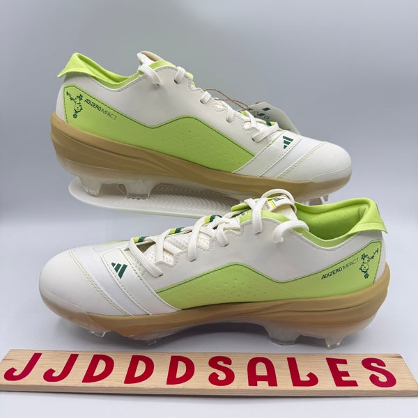 Adidas Adizero Impact TPU Baseball Cleats JQ8232 White Pulse  display picture 3