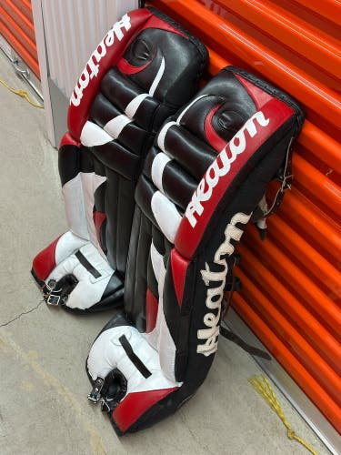 36" Heaton Goalie Leg Pads (Used)
