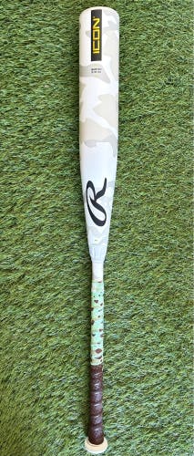2025 Rawlings Icon Composite USSSA Certified Bat (-5) 26 oz 31" (Used)