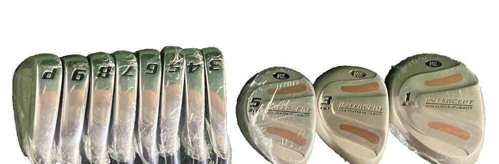 Knight Intercept LCG Women's Golf Set 1w,3w,5w,3-PW RH Ladies Graphite New Grips
