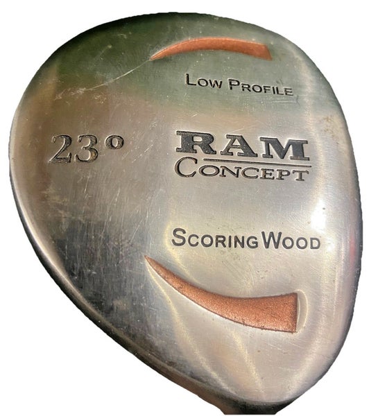 RAM Concept Low Profile Scoring Wood 7w 23* RH Stiff Graphite 41.5" New Grip